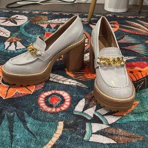 Steve Madden platform loafers